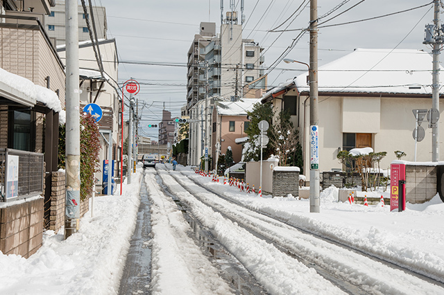 年々大雪の日が増えている？大雪対策をしよう